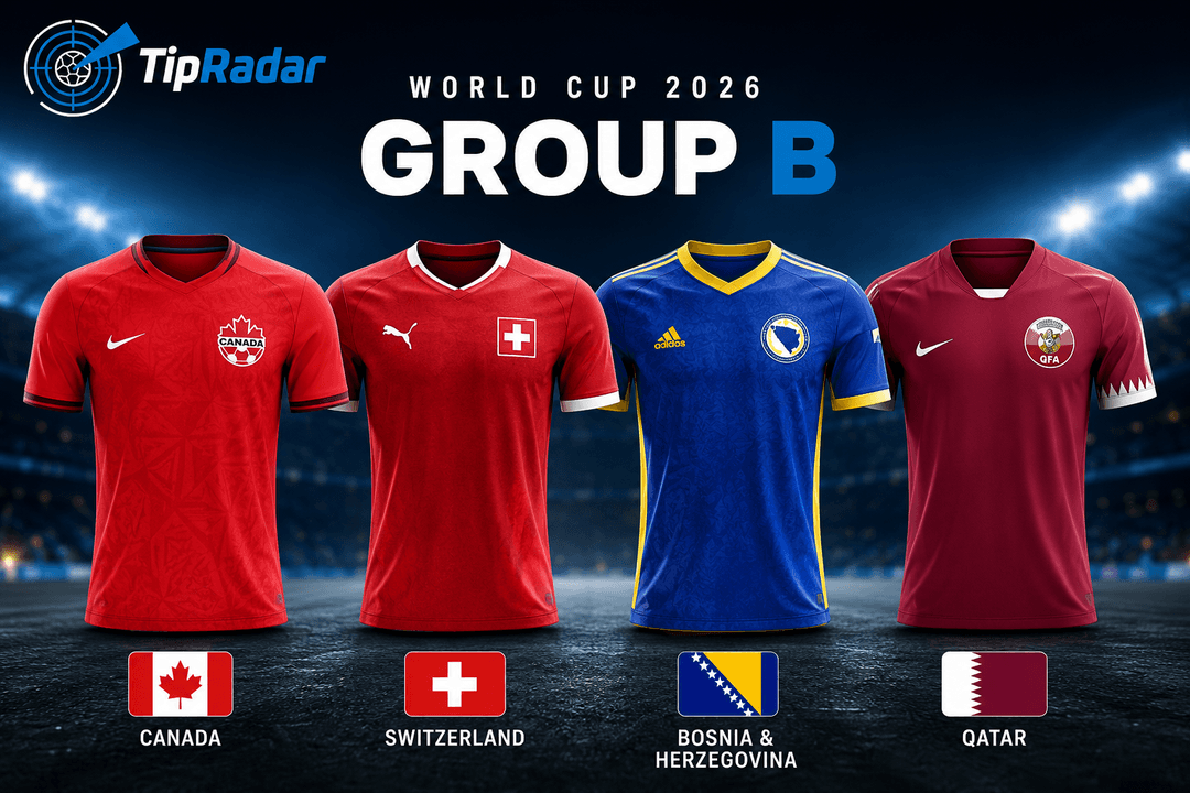 بررسی گروه B جام جهانی 2026