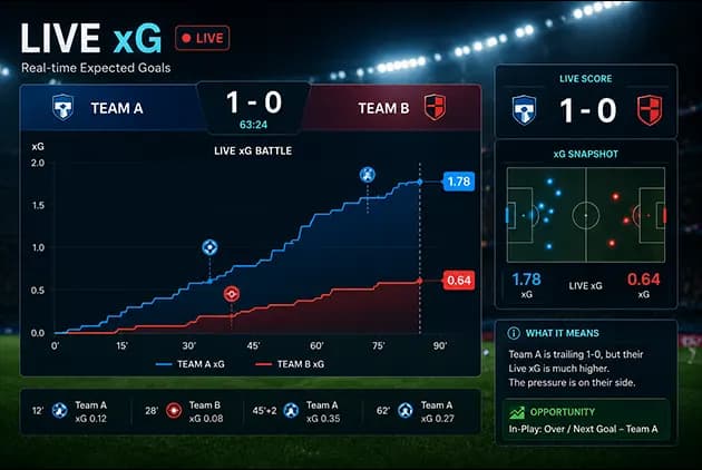 xG چیست؟ راهنمای کامل Expected Goals برای شرطبندان مبتدی و حرفهای