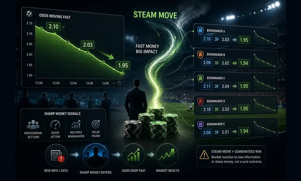 Steam Move چیست و چه ارتباطی با پول هوشمند دارد؟