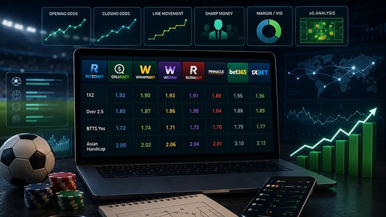 بوکمیکرهای قابل مقایسه در TipRadar