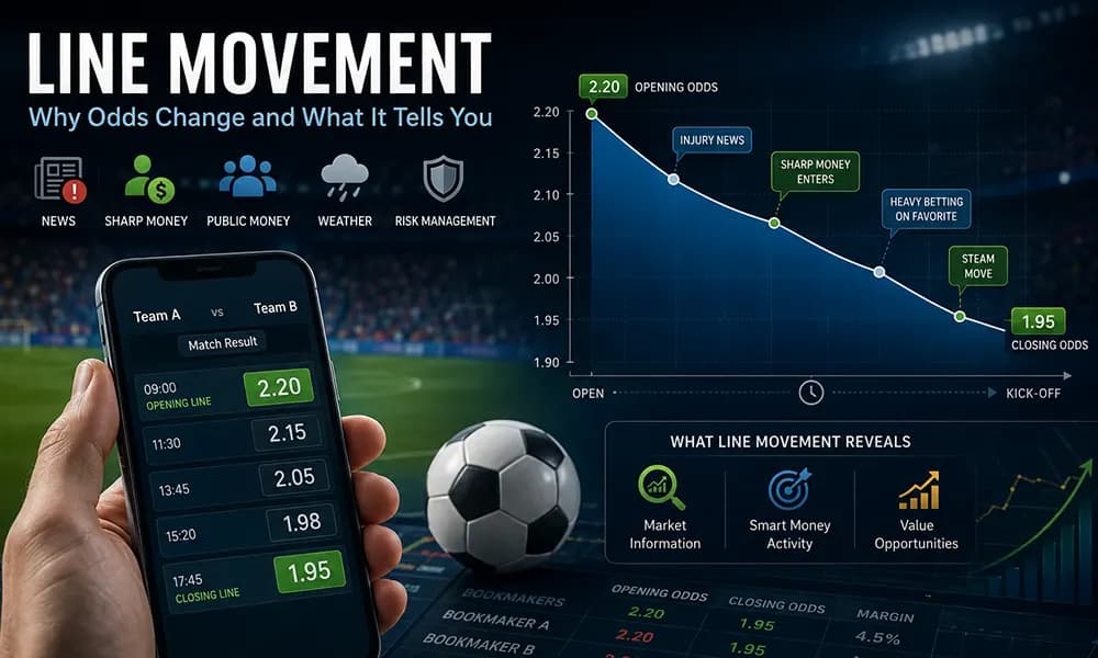 حرکت خط (Line Movement)